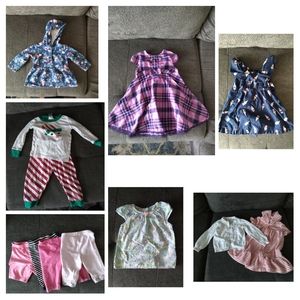 Baby Girl 11pc Lot